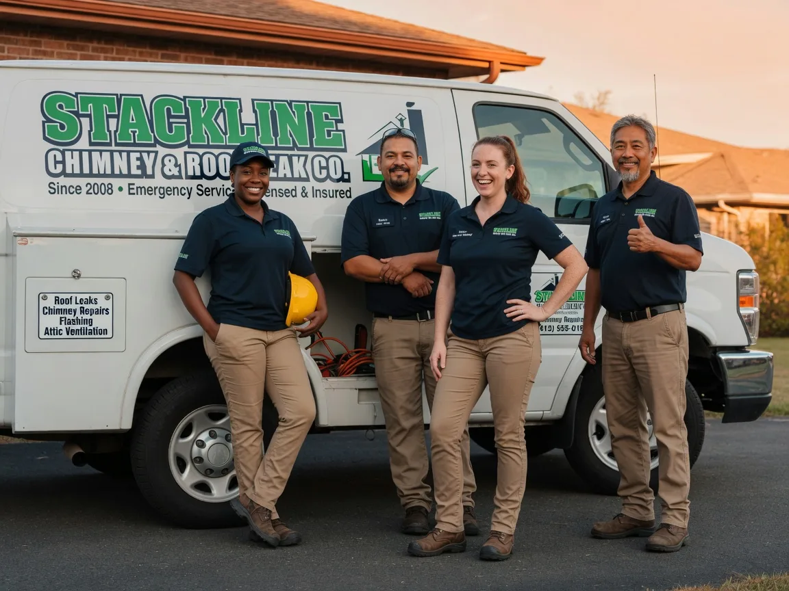 Chimney flashing repair company in Rocky Face, GA